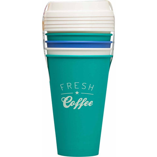 Fresh Coffee BPA FREE Brew Aladdin 4 Reusable To-Go Cups