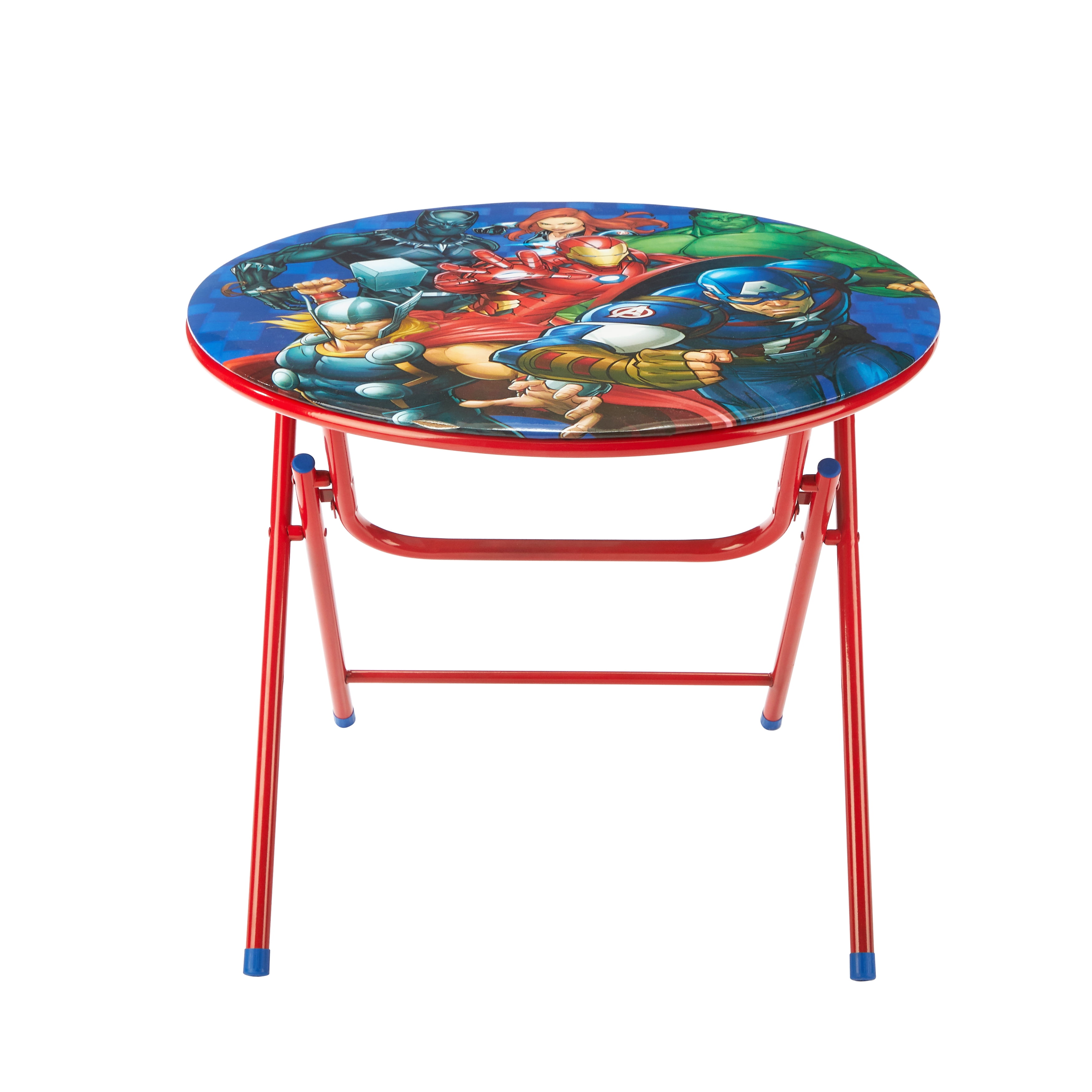 Free Shipping! Marvel Avengers Printed 3 Piece Round Table