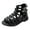 Black, variant on Vedolay Sandals for Kids Girls Sandals Open Toe Ankle Strap Low Heels Flower Girl Dress Shoes for Toddler Little Big Kid,Red 9