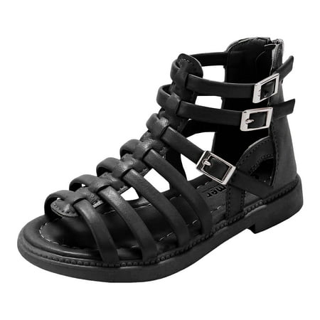 

Summer New Children s Fashion Medium and Large Children s Roman Shoes with Soft Soles and Non for Kids Kids Sandals Size 1 Girls Wedges Size 13 toddler Size 9 Shoes Girls toddler Girl Sandals Wedges