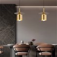 thumbnail image 3 of Plug In Chandelier Light Luxury Dining Room Metal Gold Brushed Nickel Pendant Light Plug In Pendant Light Fixtures, 3 of 4