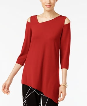 alfani cold shoulder tops