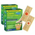 thumbnail image 1 of Almohadillas eliminadoras de maíz Ulensy, 2 cajas de 30 unidades, paquete con 40% de ácido salicílico, 1 of 6