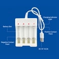 thumbnail image 4 of USB Batterys Chargers 4 Slot Fast Charged Rechargeable Batterys Chargers for AA AAA Batterys, 4 of 9