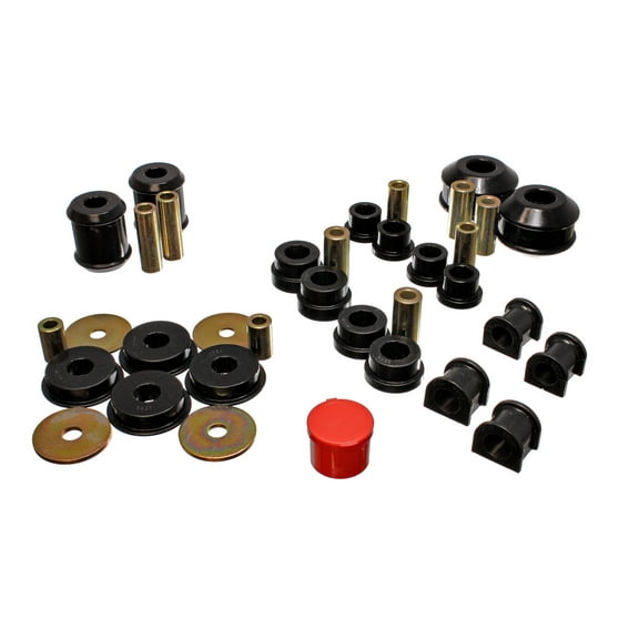 Energy Suspension 5.18115G Polyurethane Master Bushing Kit Black Fits select: 2003 ,2005 MITSUBISHI LANCER EVOLUTION