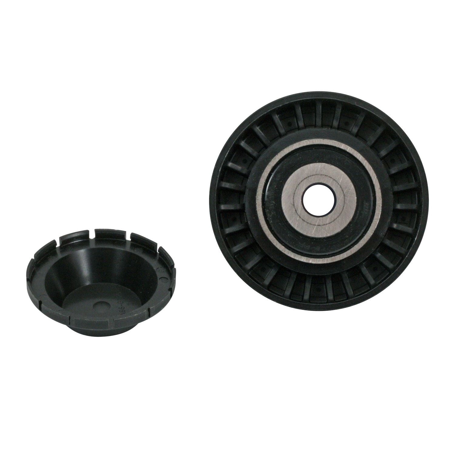 Litens Accessory Belt Drive Idler Pulley - Original Equipment Quality Fits select: 1999-2004 VOLKSWAGEN JETTA, 1998-2004 VOLKSWAGEN NEW BEETLE