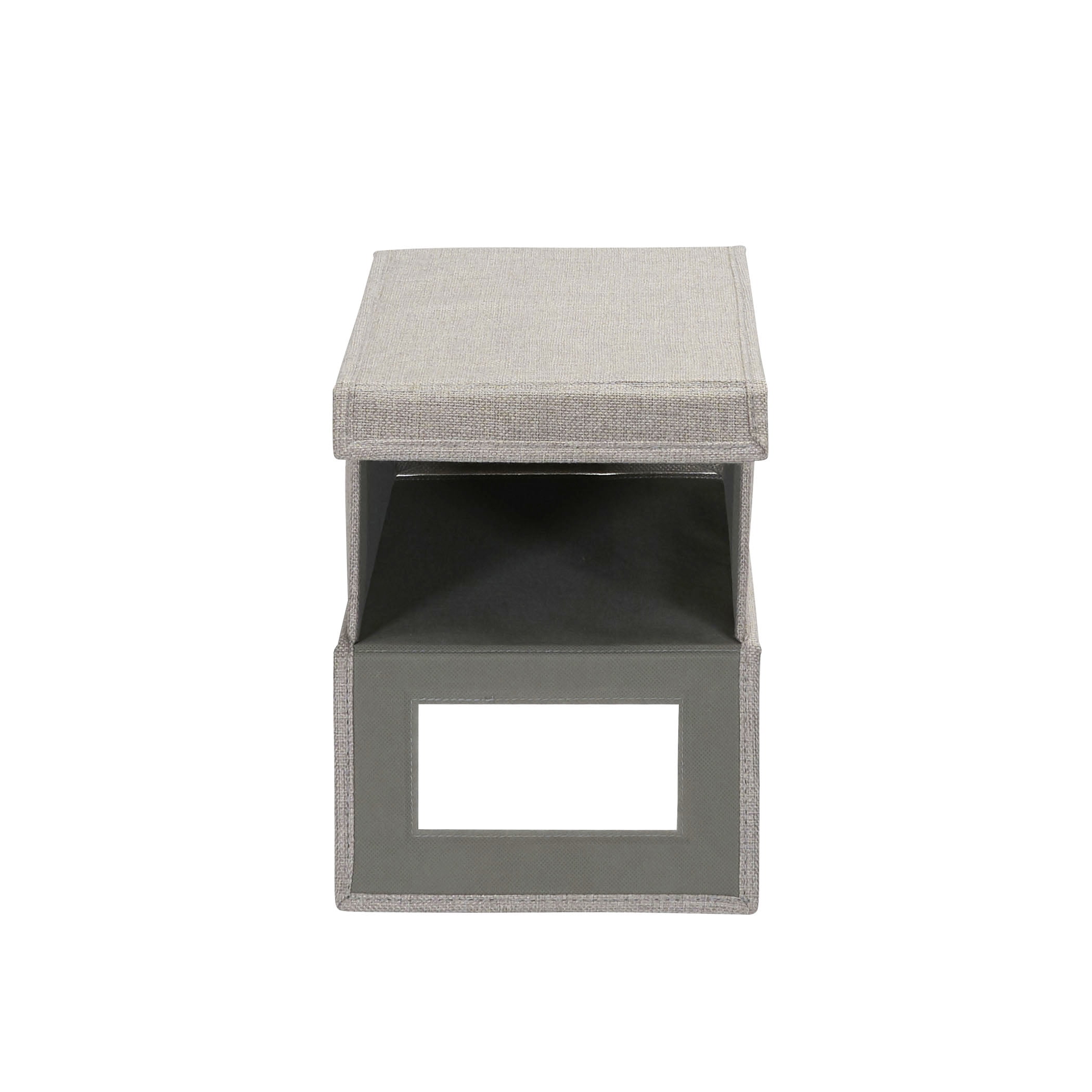 Grey drop deals front shoe box