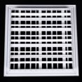 thumbnail image 2 of SPRING Couverture de Ventilation à Double Couche Réglable en Alliage d'Aluminium pour Flux d'Air Optimal 100*100cm, 2 of 9