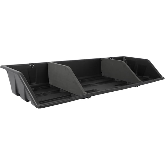 AINTIER 52" Truck Bed Cargo Box Organizer Pickup Truck Bed Storage Box with Removable Divider and Mesh Cover Slides onto Tailgate for Easy Access to Load and Unload