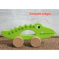 thumbnail image 4 of TOOKYLAND Wooden Pull Along Animal - Pull Toy for Toddlers, Ages 18m+, 4 of 9