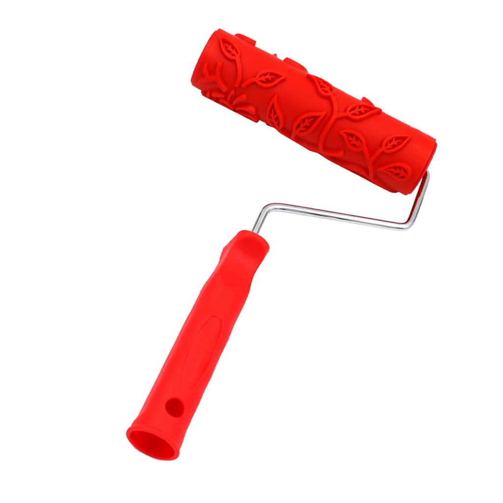 7 Inch Embossed Textured Roller Paint Rolls for Diy Wall Embellishment