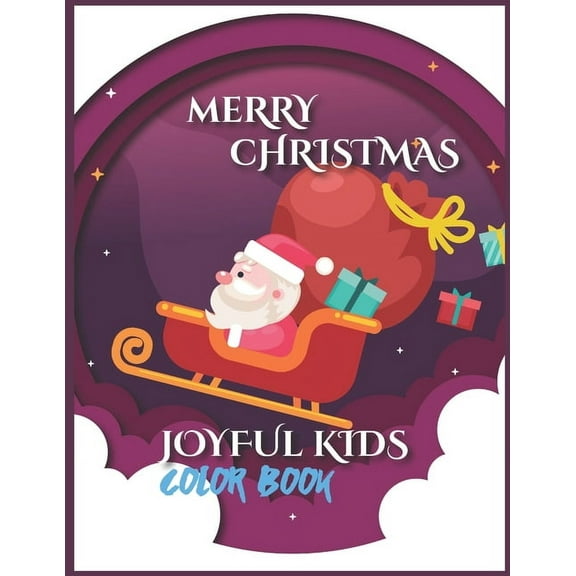 Merry Christmas Joyful Kids Color Book (Paperback)