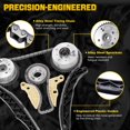 thumbnail image 5 of Timing Chain Kit Camshaft VVT Gear Set Fits Kia Sorento Optima Sportage 2.4L 2.0, Replaces 24321-2G111 24350-2G750, 5 of 8