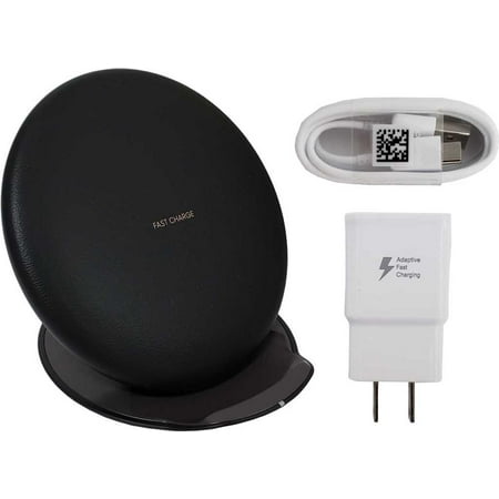 Samsung EP-PG950 Fast Charge Convertible Wireless Charging Stand Pad + 2A Wall Adapter + Type-C USB Cable