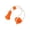 Orange, variant on Pet Treat Dispensing Ball Toys with Suction Cup - Durable TPR Chew & Teeth Cleaning Toy for Small, Medium, Large Dogs - Interactive Slow Feeder & Boredom Buster for Anxiety Relief