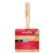 Wooster F5119 4-3/4 Bravo Stainer Bristle Polyester Stain Brush