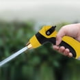 thumbnail image 3 of Boquilla De Agua De Jardín, Ducha De Jardín, Punta Antidesprendimiento Amarillo Y Negro Duradero Para Riego De Jardín Para Limpiar/Regar Césped Y Jardín EOTVIA High Pressure Water Nozzle, 3 of 8