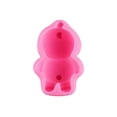 thumbnail image 1 of Yuarrent Molde de silicona Sleepy Bear, moldes de decoración ligeros, molde decorativo de Color sólido, pasteles, Fondant, dulces, Cocina y Comedor Rosa, 1 of 6