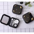 thumbnail image 2 of Estuche para lentes de contacto Starry Sky Estuche para lentes de contacto Fashion Planet Estuche para lentes de contacto portátil con espejo (cuadrado), 2 of 5