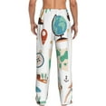 thumbnail image 3 of Haiem Travel1 Men's Pajama Pants Ultra Lightweight Pjs Bottoms Sleepwear Bottom Pants with Pocket Drawstring-Large, 3 of 9