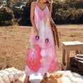 thumbnail image 2 of Easter Bunnies Rabbits Design Sleeveless Dress Woman Fashion Long Dresses Women's Summer Suit Dress 2025, 2 of 7