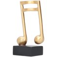 thumbnail image 4 of Music Decor Sculpture Statue, Fashionable Music Decorations, Lightweight Exquisite Craftsmanship For Desktop Decoration Ornaments Desktop Music Note Decoration, 4 of 8