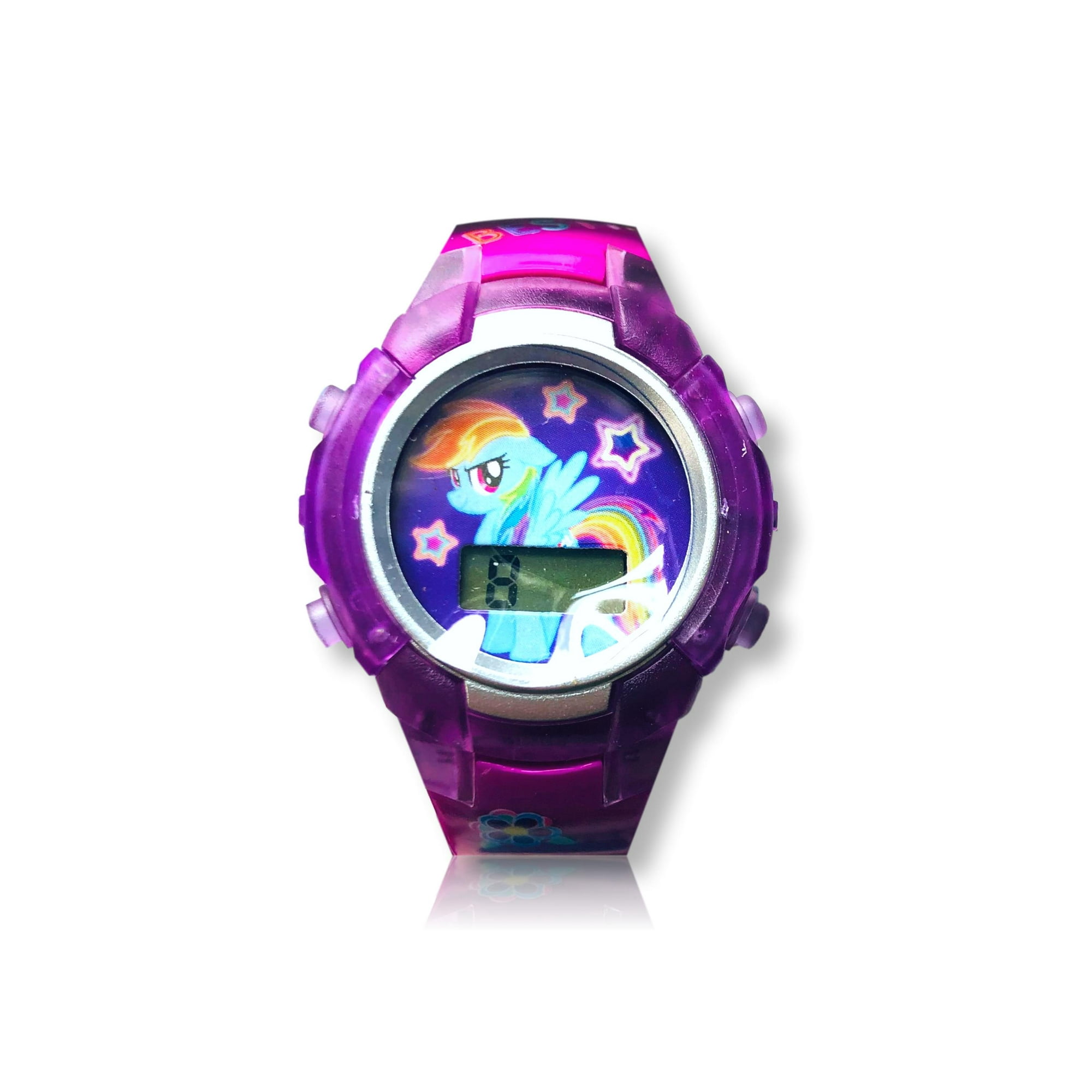My Little Pony Digital Watch Girls Flashing LCD Kids Watch Walmart