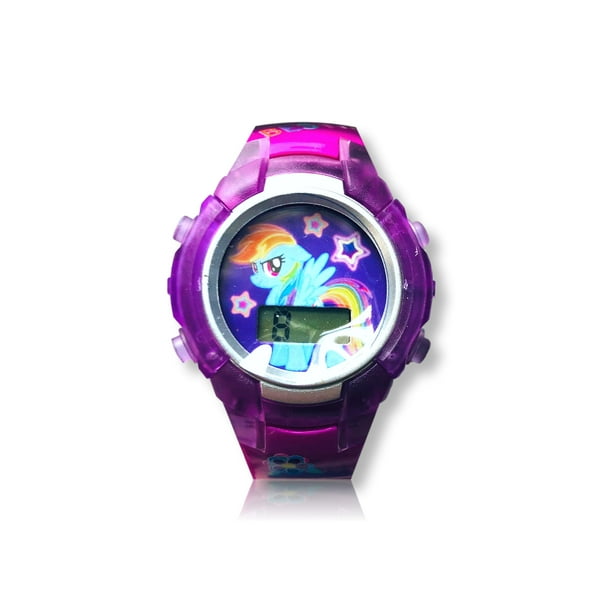 My Little Pony Digital Watch Girls Flashing LCD Kids Watch Walmart