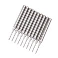 thumbnail image 1 of 10 Pcs Molinos de Extremo Diseñadas para Fresadora CNC / PCB para Corte 1.0 mm, 1 of 8