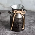 thumbnail image 3 of KEINXS Vintage Retro Shabby Iron Milk Jug  Garden Plating Flower  Flower Vase Pot Decor, 3 of 4