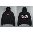thumbnail image 1 of Sudadera con capucha de algodón para hombre, suéter informal con estampado gráfico, ropa deportiva de gran tamaño, color negro liso, para gimnasio, S-6XL xuanjing unisex, 1 of 2