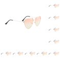 thumbnail image 3 of Minnieouse Gafas de sol de corazón Marco resistente al desgaste Gafas en forma de corazón seguras Regalo creativo Accesorios de mujer para viajar Playa rojo, amarillo 10piezas Minnieouse CBP362785, 3 of 5