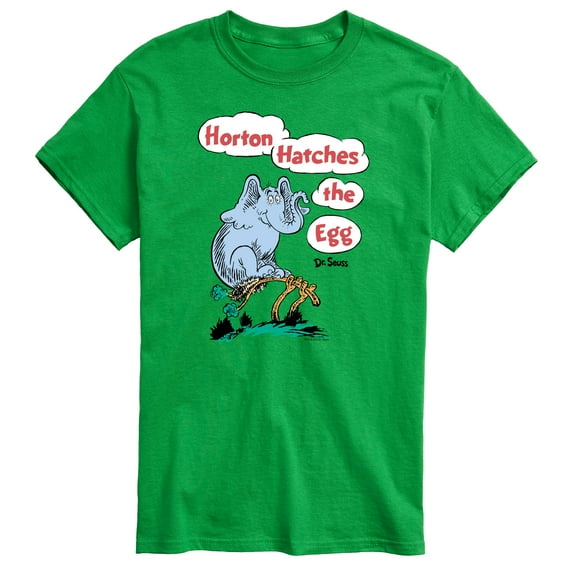 Dr. Seuss - Horton Hatches the Egg - Horton Sitting on the Egg - Easter - Men's Short Sleeve Graphic T-Shirt