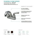 thumbnail image 3 of Laguna Robinet de Lavabo en Laiton 2001BZ pour Maison Mobile RV, Finition Bronze Brossé, 3 of 3