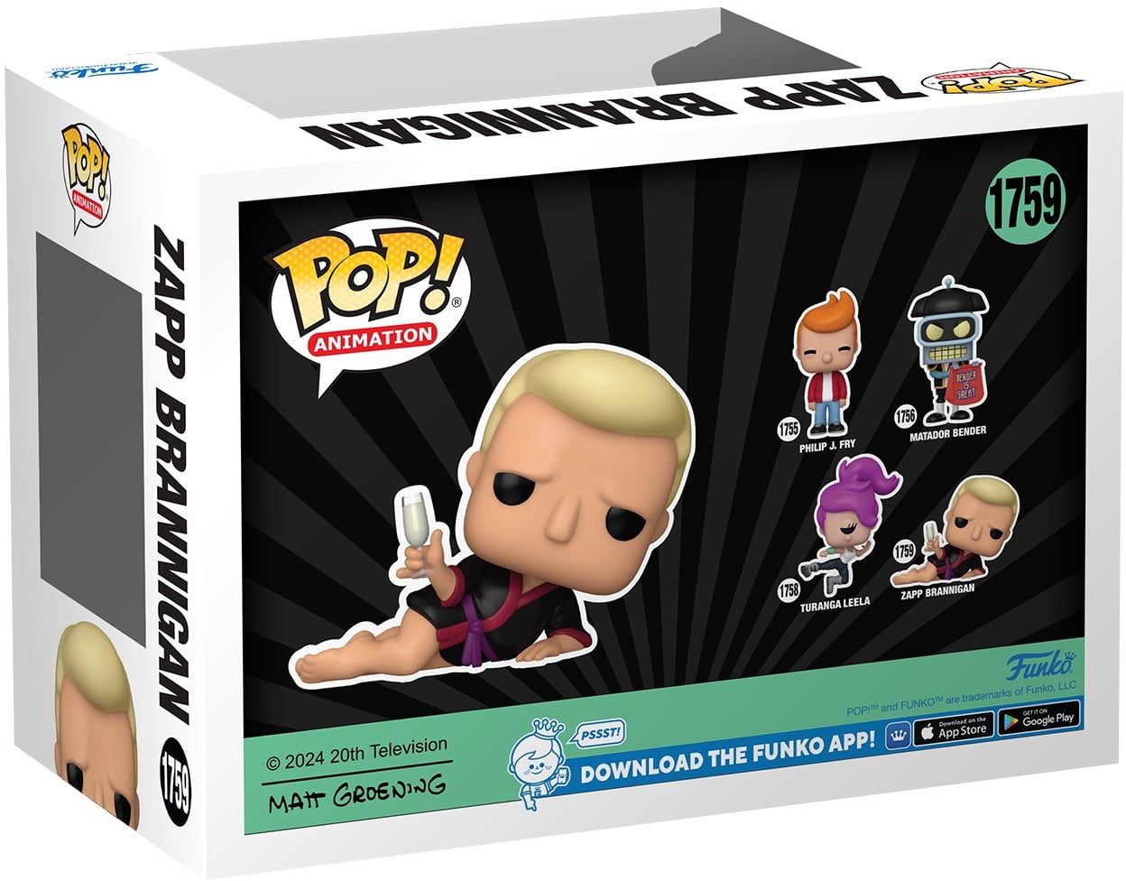 Funko POP! Animation: Futurama: Zapp Brannigan - Walmart.com