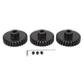 thumbnail image 2 of Pinion Motor Gear,Pinion Gear Steel Black Pinion Gear Pinion Motor Gear Set Power Packed Performance, 2 of 14