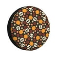 thumbnail image 2 of Balery Skulls Tire Covers - Tough Tire Wheel Protector for Truck, SUV, Trailer, Camper, RV -14 inch, 2 of 8