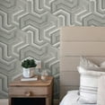 thumbnail image 3 of Geo Puzzle Peel and Stick Wallpaper, 3 of 18