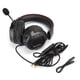 thumbnail image 1 of K3 Negro Rojo ABS Auriculares para juegos RGB Auriculares para PS4/Xbox one x/Xbox one/PC/Laptop/PSP/Tablet PC/IOS/AndroidNegro Rojo (luz RGB), 1 of 8