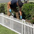 thumbnail image 1 of Zippity Outdoor Products ZP19056 No Dig Roger Rabbit Garden Fence (3 Pack), White, 1 of 10