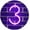 3, variant on LED Neon Letter Lights, LED Neon Night Light Wall Decorative Night Light for Kids Bedroom Battery Powered Purple
