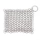 thumbnail image 1 of Utensilios Removedor Óxido Raspador Cepillo Limpieza Metal Limpiador Hierro Fundido Con Anillo Acero Inoxidable para Plancha Sartén Horno Holandés, 1 of 9