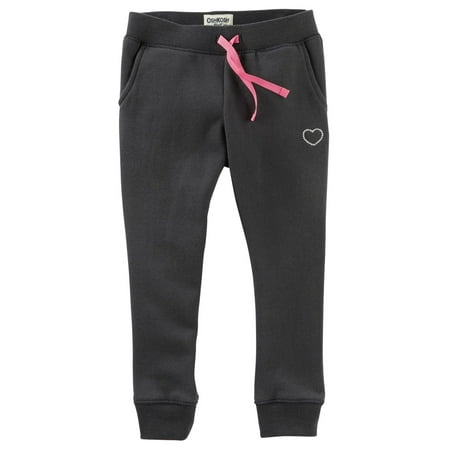 OshKosh B'gosh Baby Girls' French Terry Joggers, 6 Months