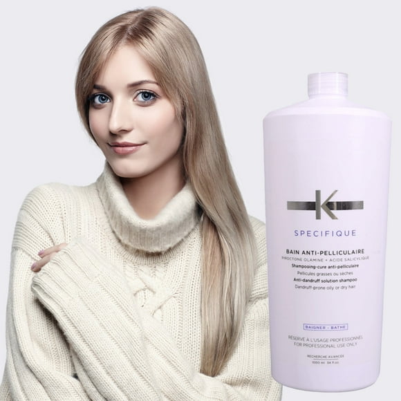 Dandruff Scalp Solution: Purify Cleanse & Reduce Clogging For Oily Hair 1000ML Curl Conditioner Vegan Conditioner Dry Scalp