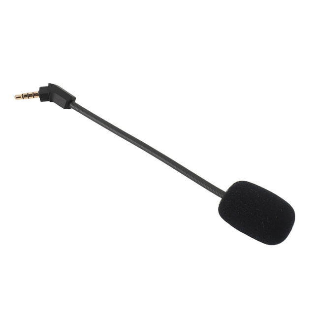 Micrófono de auricular de Reemplazo, Encaje de Ruido de 360 Grados Rotativos y Reproducción de Micrófono de Auricular Desmontable omnidireccional parauricularios