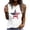 #02 White, variant on Zynoxe Patriotic Tank Tops for Women Fourth of July Sleeveless Graphic Tees Casual Fashion Round Neck Womens Summer Tops (#01 Gray,XL)