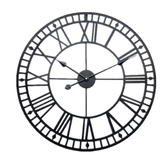 1 reloj de pared de arte del hierro de Roma.
