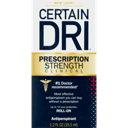 Certain Dri Clinical Strength Antiperspirant Roll-on 1.2 Oz
