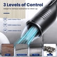 thumbnail image 2 of Bonacell Handheld Vacuum Cordless with Powerful Suction, 10000Pa Portable Vacuum Cleaner with Bag for Car - with 3 Washable HEPA Filter for Pet/Bed/Carpet/Sofa, 2 of 6
