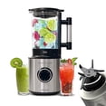 thumbnail image 1 of Cecotec Batidora de Vaso Grand Katana 2100MAX Total Destroy B. Potencia nominal 1800W y Máx 2700W, Tecnología Contrarrotante, Cuchilla 8 Hojas Recubrimiento Titanio Negro, Jarra Termorresistente 1,8 L, 1 of 5